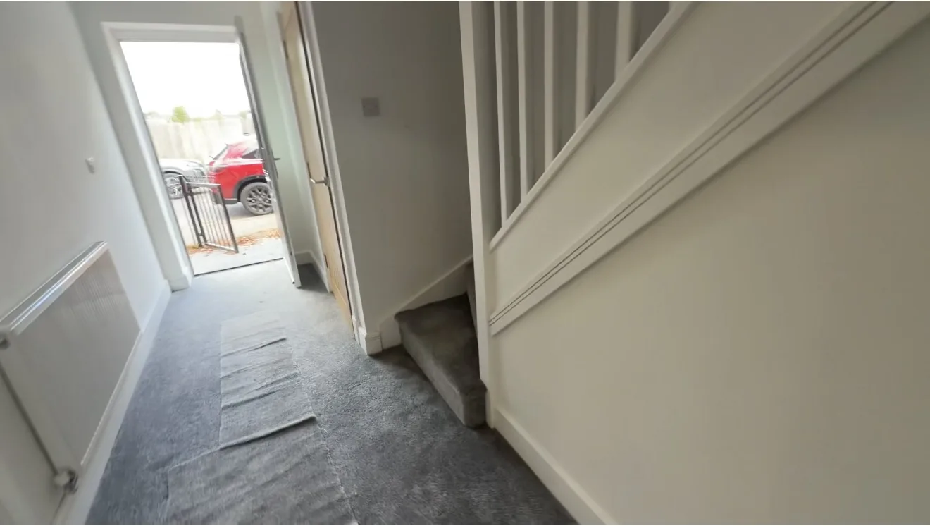 Stoke House — Entrance hall and stairs